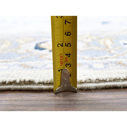 Heriz Wool Hand Knotted Rug Blue Blue 4.3X6.1 -O085638