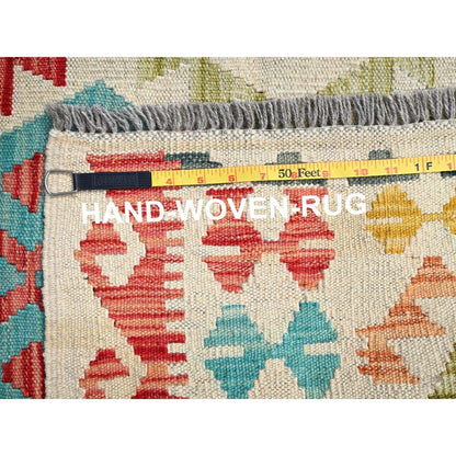 Flat Weave Wool Hand Woven Rug Beige Beige 8.10X10.0 -O085686