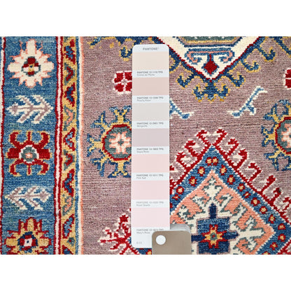 Kazak Wool Hand Knotted Rug Grey Blue 2.6X9.2 -O086290