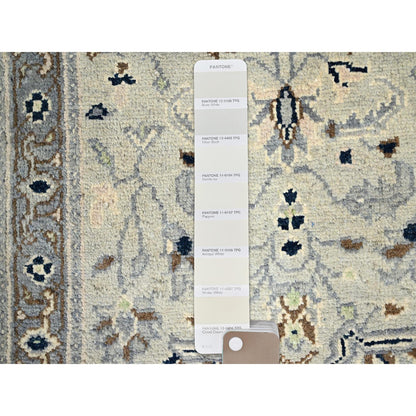 Heriz Wool Hand Knotted Rug Ivory Gray 2.1X3.0 -O086381