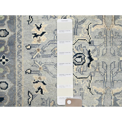 Heriz Wool Hand Knotted Rug Grey Gray 3.0X4.10 -O086390