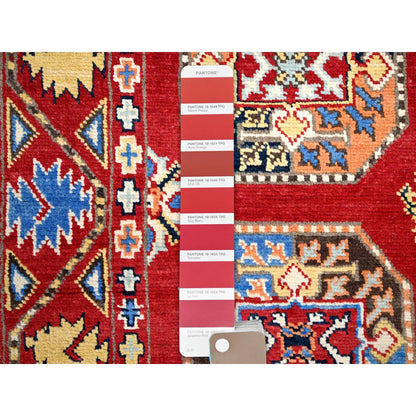 Kazak Wool Hand Knotted Rug Red Red 2.7X8.0 -O086457