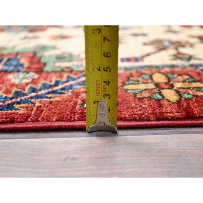 Heriz Wool Hand Knotted Rug Beige Beige 3.2X6.1 -O086607