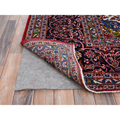 Persian Wool Hand Knotted Rug Red Blue 10.1X12.11 -O086697