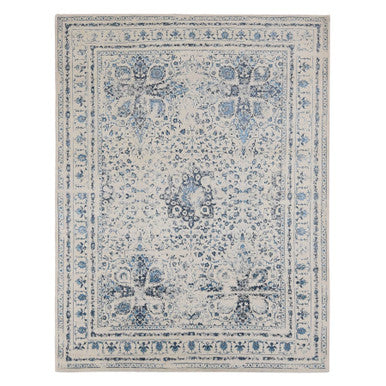 Transitional Wool Hand Knotted Rug Ivory Ivory 9.0X12.1 -O087062
