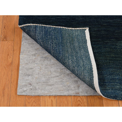 Transitional Wool Hand Knotted Rug Ivory No Border 9.8X13.8 -O087084