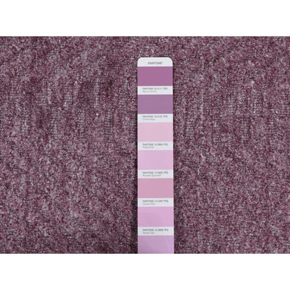 Modern and Contemporary Wool Hand Loomed Rug Purple No Border 5.1X7.1 -O087160