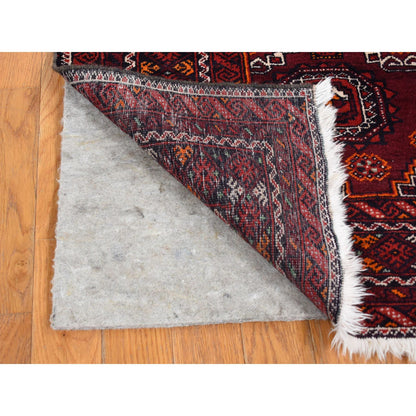 Persian Wool Hand Knotted Rug Red Red 3.4X5.10 -O087377