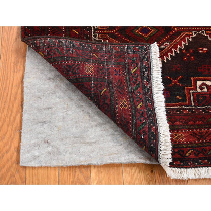 Persian Wool Hand Knotted Rug Brown Brown 3.7X6.5 -O087392