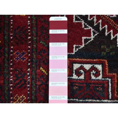 Persian Wool Hand Knotted Rug Brown Brown 3.7X6.5 -O087392