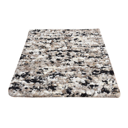 Modern and Contemporary Wool Hand Knotted Rug Ivory No Border 1.9X1.9 -O087411