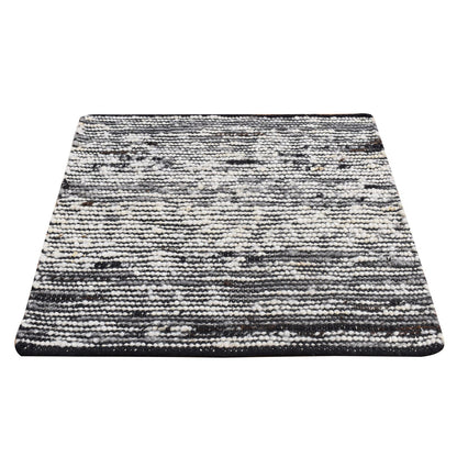 Modern and Contemporary Wool Hand Loomed Rug Ivory No Border 2.0X2.0 -O087412