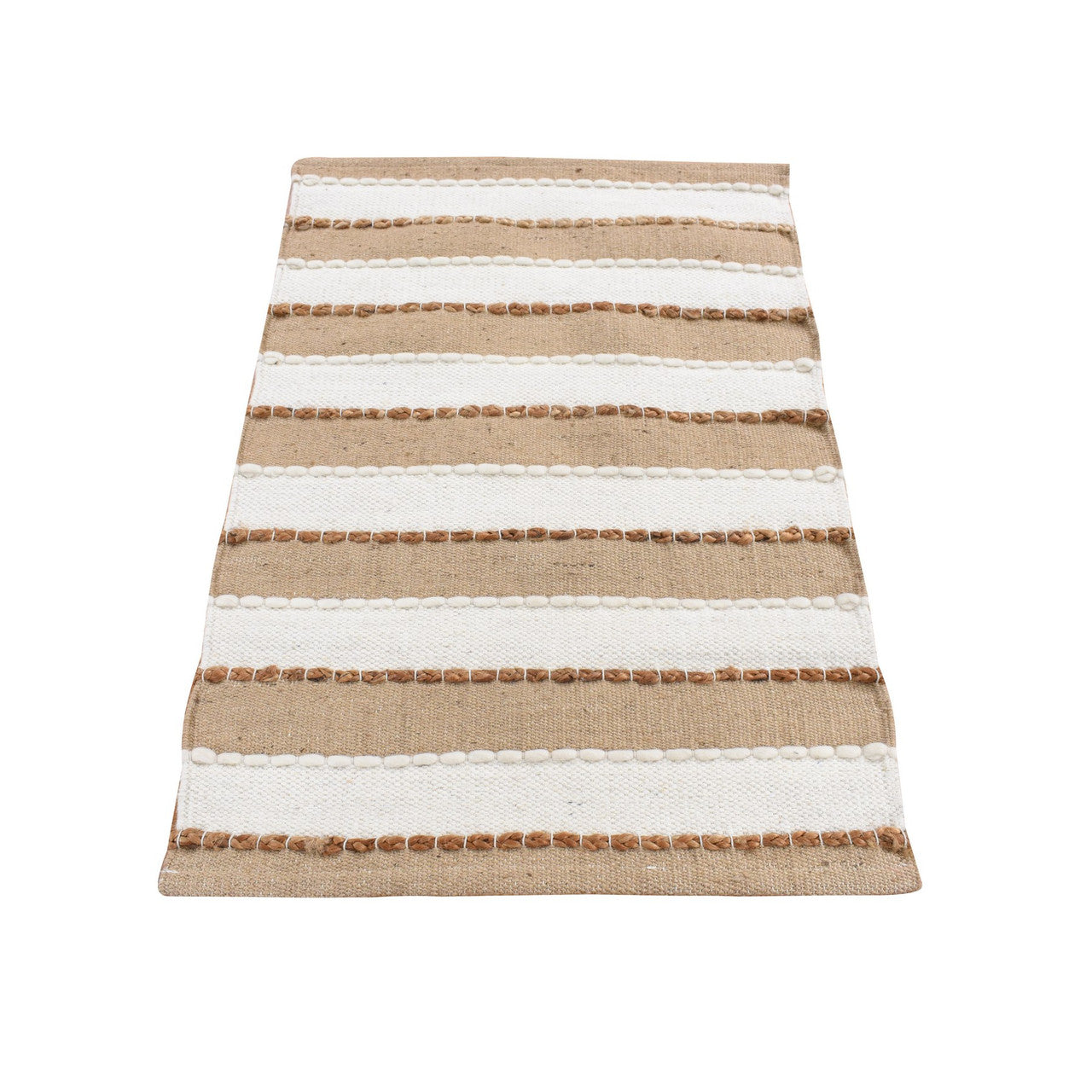 Brown 2'0" x 3'0" Modern and Contemporary Hand knotted Wool Rug - Sku: O087416
