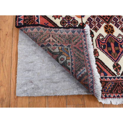 Persian Wool Hand Knotted Rug Red No Border 3.4X4.9 -O087441