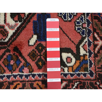 Persian Wool Hand Knotted Rug Red No Border 3.4X4.9 -O087441