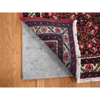 Persian Wool Hand Knotted Rug Red Ivory 2.6X10.0 -O087476