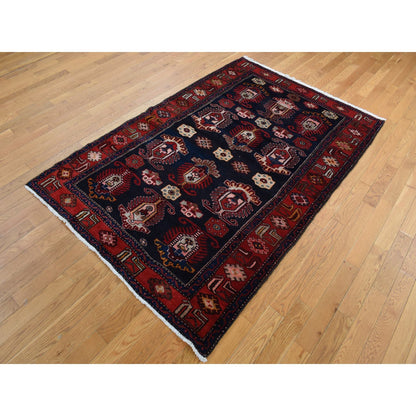 Persian Wool Hand Knotted Rug Red Red 4.8X7.0 -O087540