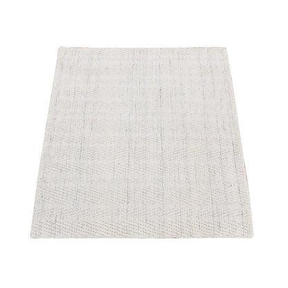 Modern and Contemporary Wool Hand Loomed Rug Ivory No Border 2.10X3.2 -O087548