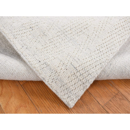 Modern and Contemporary Wool Hand Loomed Rug Ivory No Border 2.10X3.2 -O087548