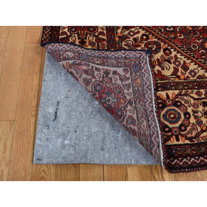 Persian Wool Hand Knotted Rug Red Ivory 5.3X11.0 -O087559