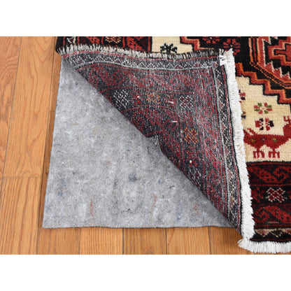 Persian Wool Hand Knotted Rug Red Red 3.10X7.1 -O087572