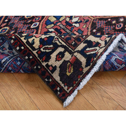 Persian Wool Hand Knotted Rug Red 5.0x6.9 -O087576