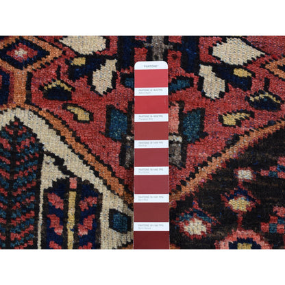 Persian Wool Hand Knotted Rug Red 5.0x6.9 -O087576