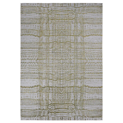 Modern and Contemporary Wool & Silk Hand Loomed Rug Grey No Border 9.9X14.2 -O087580