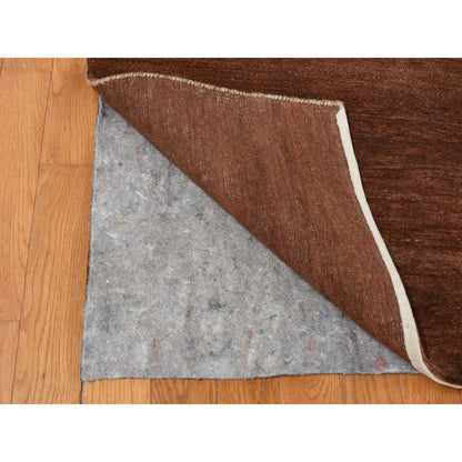 Modern and Contemporary Wool Hand Knotted Rug Brown No Border 12.4X15.0 -O087664