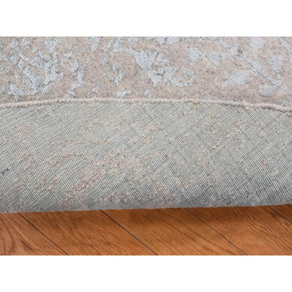 Transitional Wool Hand Loomed Rug Grey No Border 6.0X6.0 -O087713