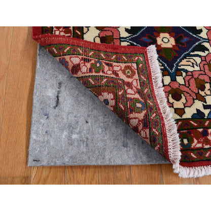 Persian Wool Hand Knotted Rug Ivory Ivory 2.9X4.0 -O087773