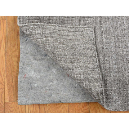 Modern and Contemporary Wool Hand Loomed Rug Grey No Border 2.0X3.0 -O087825
