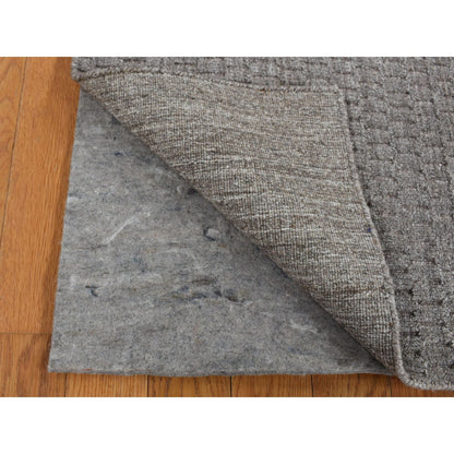 Modern and Contemporary Wool Hand Loomed Rug Grey No Border 2.0X3.0 -O087830