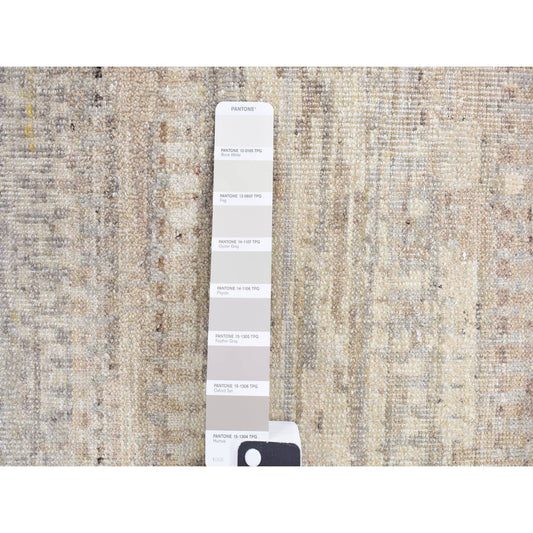 Modern and Contemporary Wool Hand Knotted Rug Grey No Border 1.6X2.0 -O087940