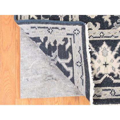 Oushak And Peshawar Wool Hand Knotted Rug Green Green 6.1X9.0 -O087982