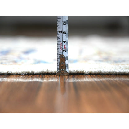 Oushak And Peshawar Wool Hand Knotted Rug Grey Gray 3.1X4.8 -O088337