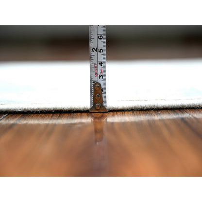 Oushak And Peshawar Wool Hand Knotted Rug Beige Beige 2.5X23.8 -O088359