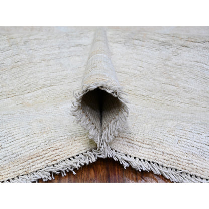 Oushak And Peshawar Wool Hand Knotted Rug Orange Ivory 8.9X12.5 -O088579