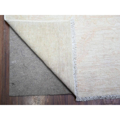 Oushak And Peshawar Wool Hand Knotted Rug Grey Gray 9.8X13.1 -O088581