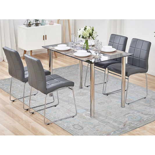 Oushak And Peshawar Wool Hand Knotted Rug Grey Gray 7.9X9.11 -O088720