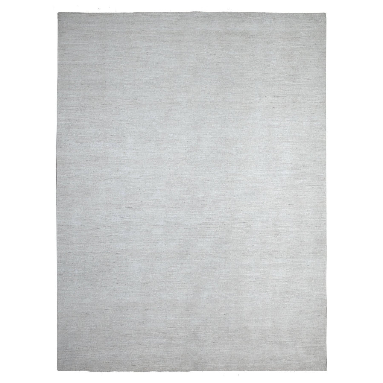 Ivory 8'9" x 11'9" Modern and Contemporary Hand knotted Wool Rug - Sku: O088776