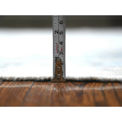 Oushak And Peshawar Wool Hand Knotted Rug Grey Gray 6.1X9.4 -O088800