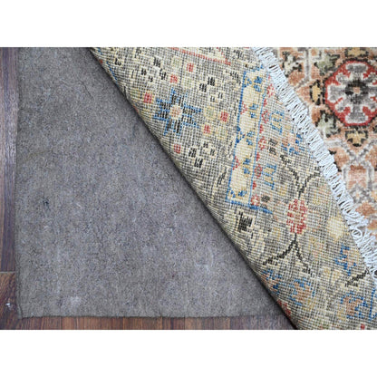 Mamluk Wool Hand Knotted Rug Grey No Border 9.11X10.1 -O088872