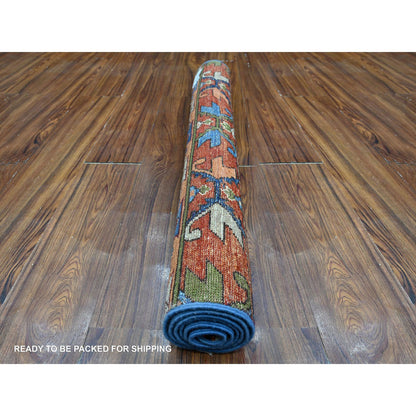 Kazak Wool Hand Knotted Rug Red No Border 3.3X5.1 -O088930