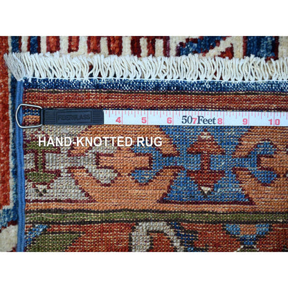 Kazak Wool Hand Knotted Rug Red No Border 3.3X5.1 -O088930