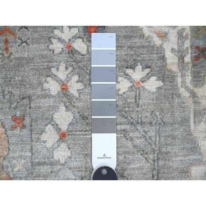 Heriz Wool Hand Knotted Rug Grey 9.2x12.0 -O088955
