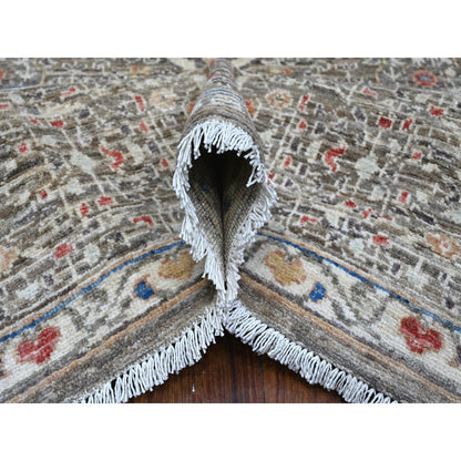 Mamluk Wool Hand Knotted Rug Grey Gray 8.3X10.0 -O088962