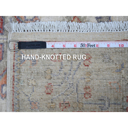Heriz Wool Hand Knotted Rug Ivory Ivory 2.11X5.1 -O089039