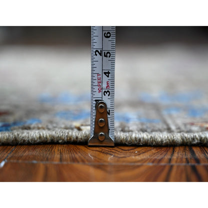 Oushak Wool Hand Knotted Rug Grey 3.1X4.8  -O089063