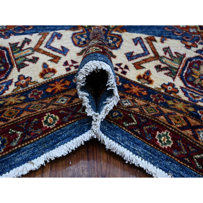 Traditional Wool Hand Knotted Rug Blue 9.9X12.11  -O089106